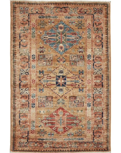Tappeto Kazak Fine Pakistan marrone 81x125