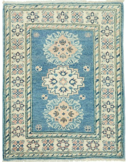 Tappeto Kazak Afghanistan beige grigio 64x83