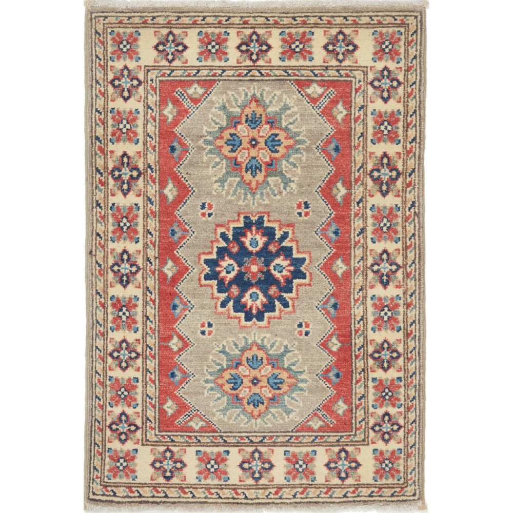 Tappeto Kazak Afghanistan marrone 60x92 Tappeto Kazak Afghanistan marrone 60x92