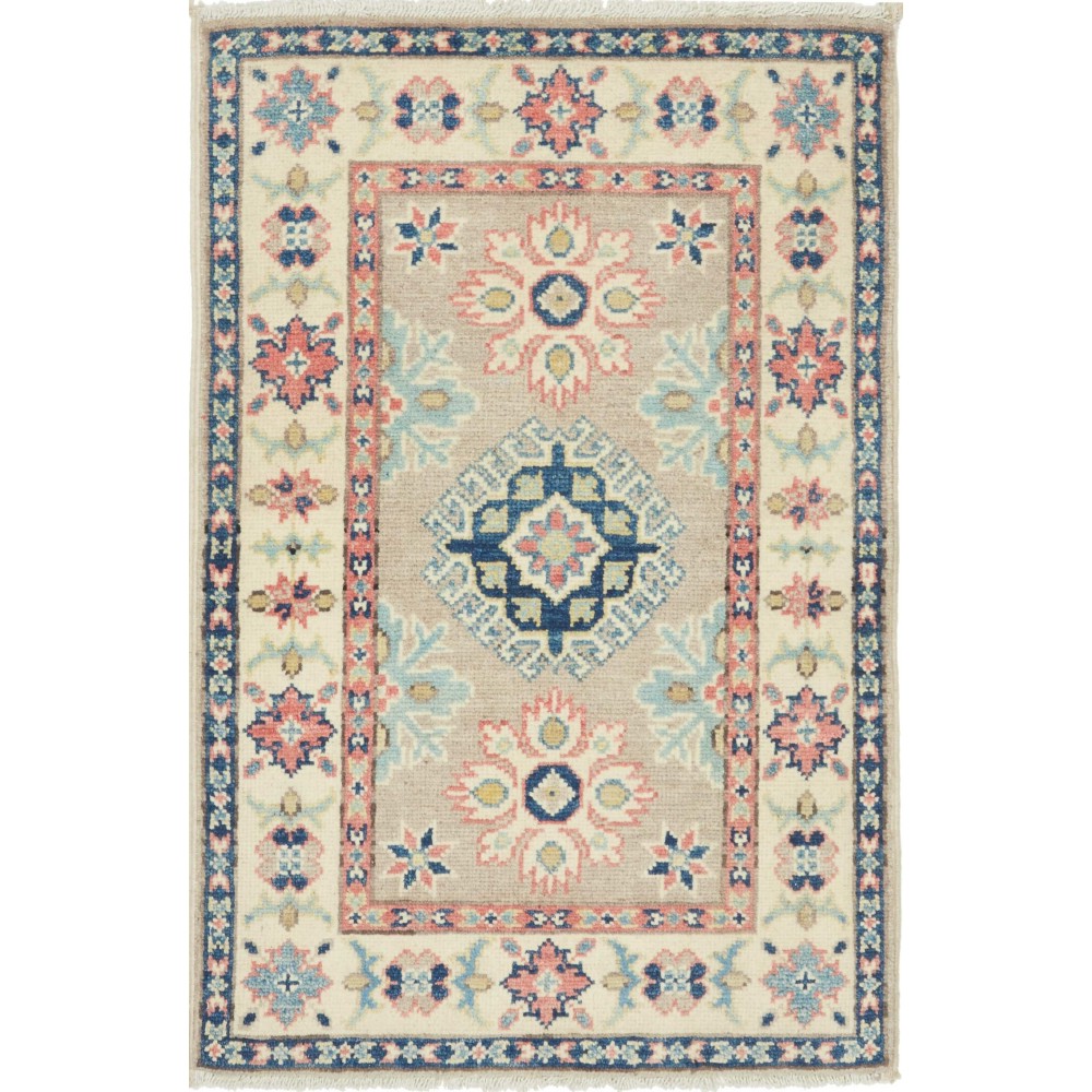 Tappeto Kazak Afghanistan beige 58x90 Tappeto Kazak Afghanistan beige 58x90
