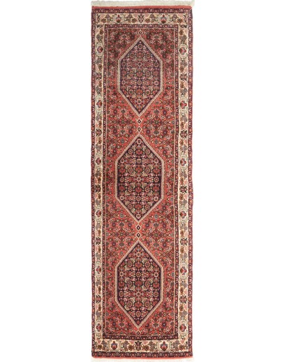 Tappeto Bidjar Persia marrone arancione 64x220
