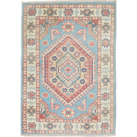Tappeto Kazak Afghanistan beige bianco 61x85