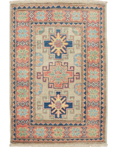 Tappeto Kazak Afghanistan marrone 57x87