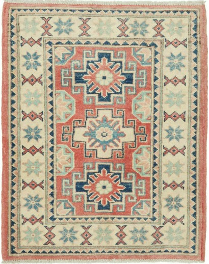 Tappeto Kazak Afghanistan marrone beige 66x81