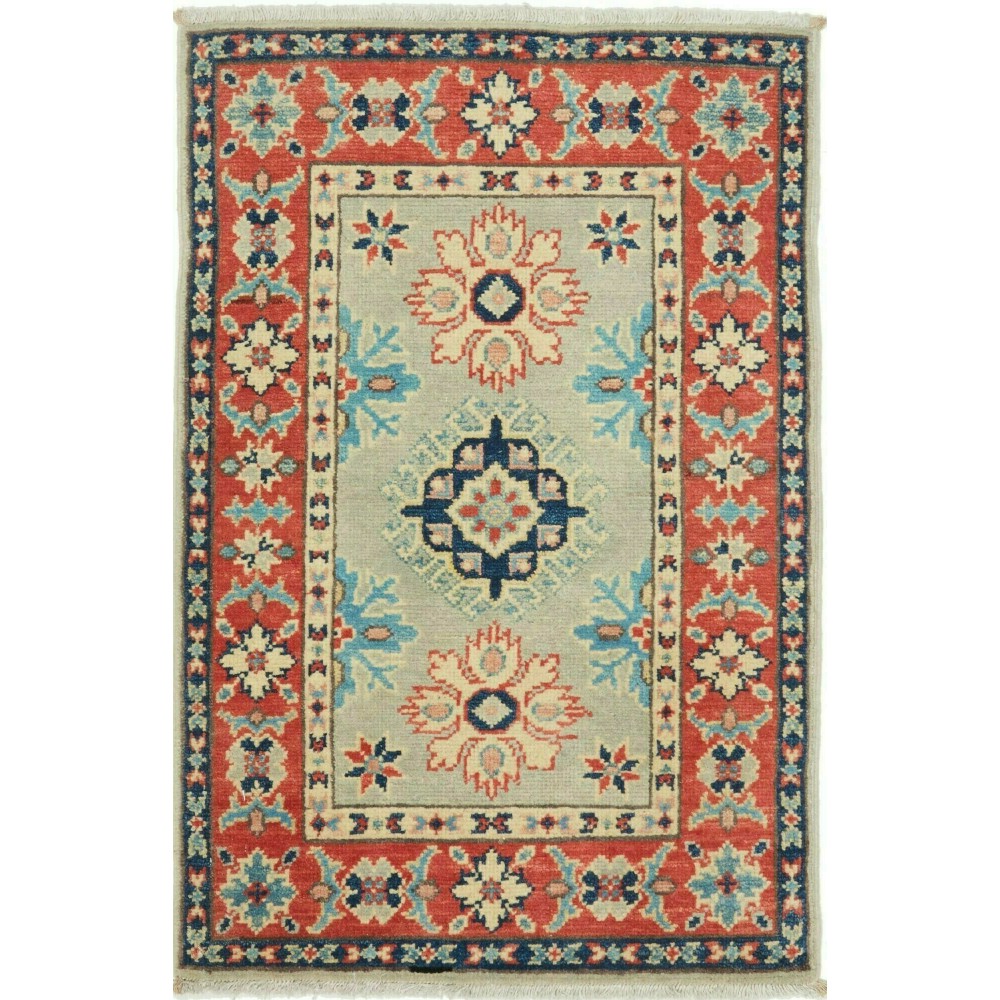 Tappeto Kazak Afghanistan marrone 61x90