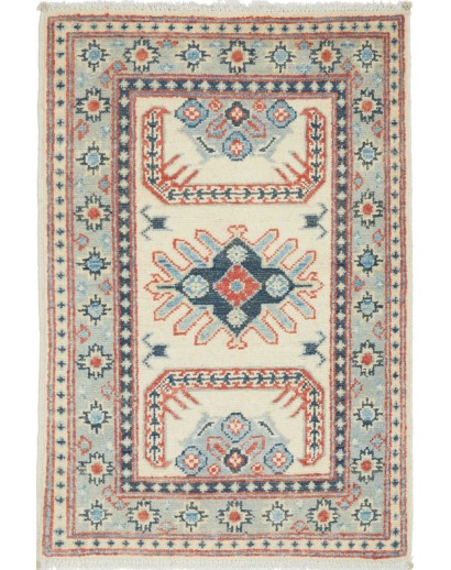 Tappeto Kazak Afghanistan beige marrone 60x90