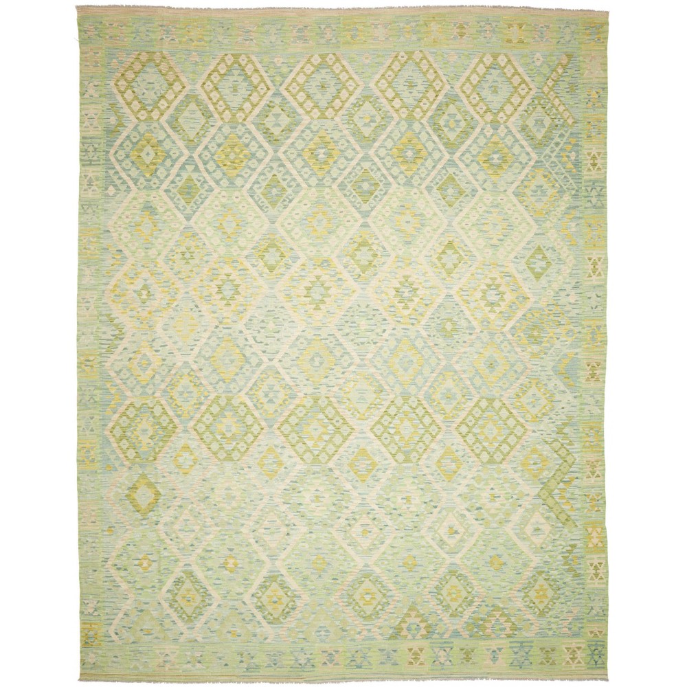 Tappeto Kilim Afghanistan beige marrone 318x413