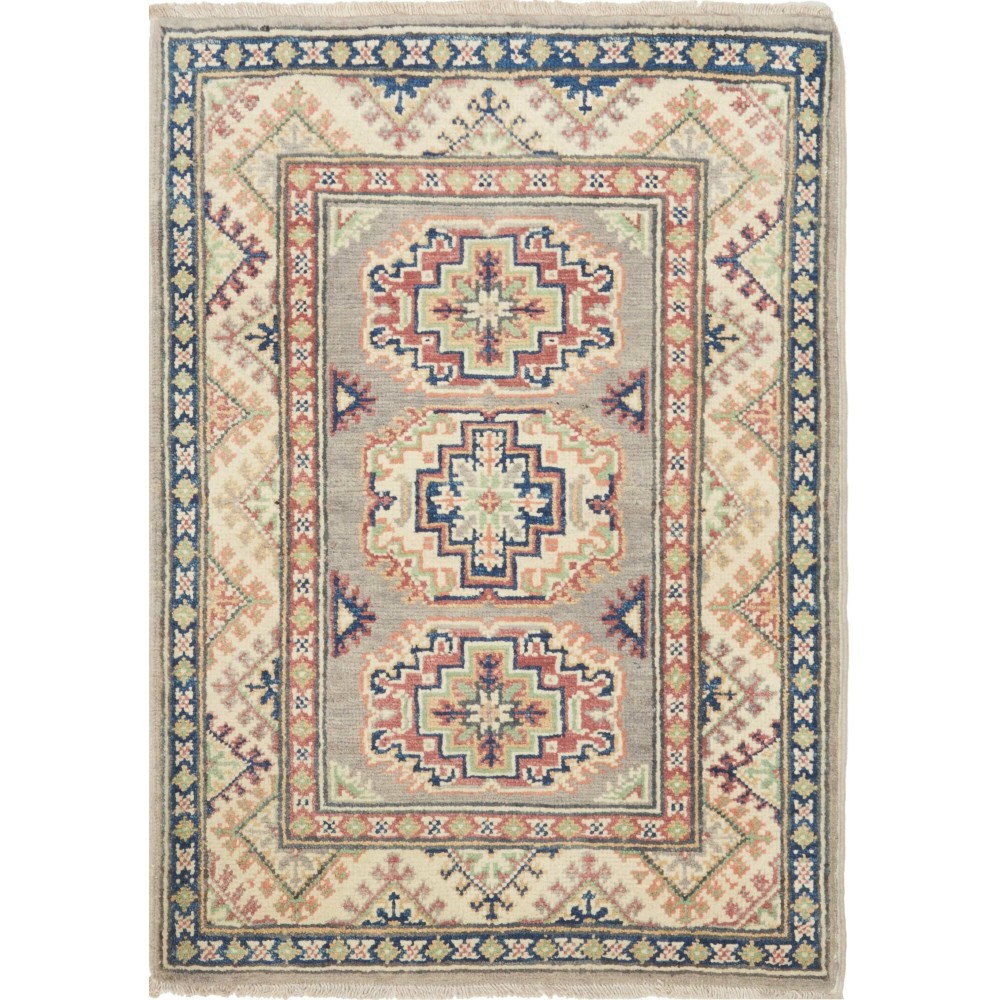 Tappeto Kazak Afghanistan marrone 64x93 Tappeto Kazak Afghanistan marrone 64x93