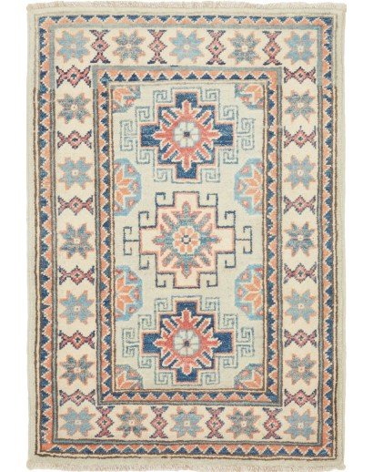 Tappeto Kazak Afghanistan beige marrone 60x88