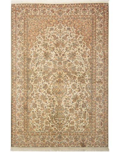 Tappeto Kashmir India marrone 126x186