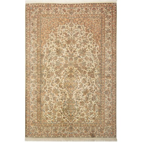 Tappeto Kashmir India marrone 126x186