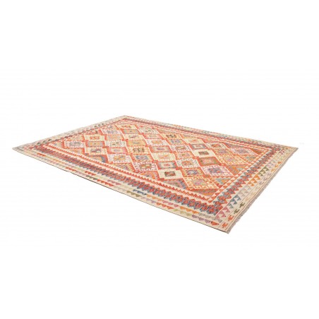 Tappeto Kilim Afghanistan beige giallo 247x335
