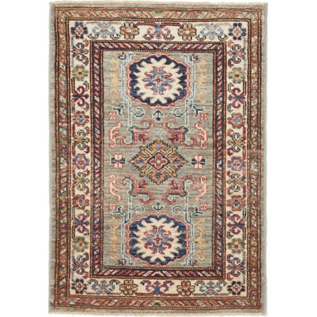 Tappeto Kazak Fine Pakistan marrone azzurro 62x88