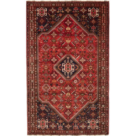 Tappeto Shiraz Fine Persia marrone giallo 160x262