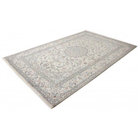 Tappeto Nain 9La Persia bianco azzurro 187x290
