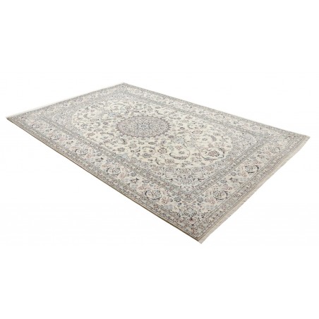 Tappeto Nain 9La Persia bianco azzurro 187x290