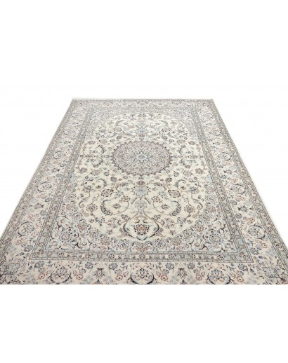 Tappeto Nain 9La Persia bianco azzurro 187x290