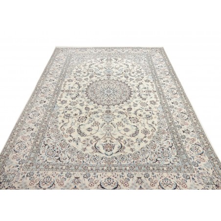 Tappeto Nain 9La Persia bianco azzurro 187x290
