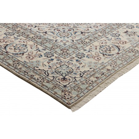 Tappeto Nain 9La Persia bianco azzurro 187x290