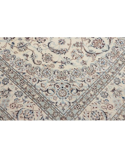 Tappeto Nain 9La Persia bianco azzurro 187x290