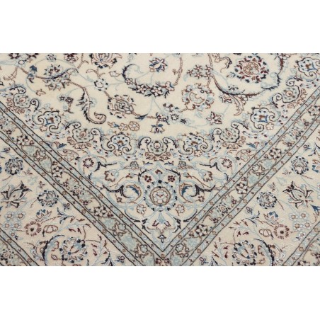 Tappeto Nain 9La Persia bianco azzurro 187x290