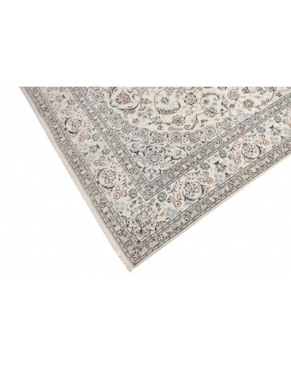 Tappeto Nain 9La Persia bianco azzurro 187x290