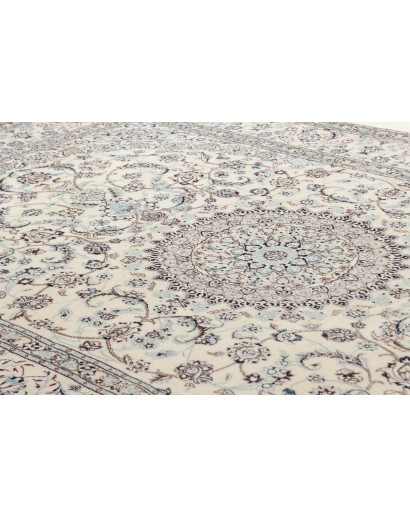 Tappeto Nain 9La Persia bianco azzurro 187x290