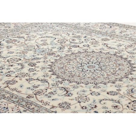 Tappeto Nain 9La Persia bianco azzurro 187x290