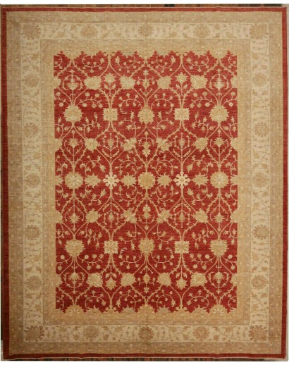 Tappeto Zigler Fine Pakistan arancione marrone 351x442