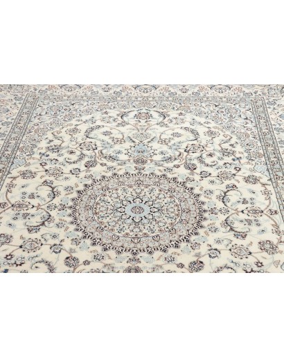 Tappeto Nain 9La Persia bianco azzurro 187x290