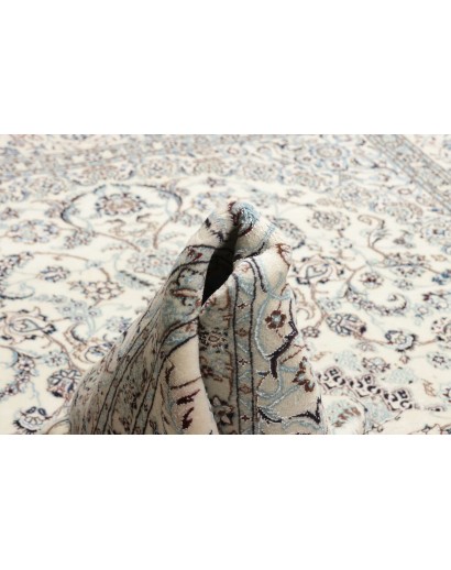 Tappeto Nain 9La Persia bianco azzurro 187x290