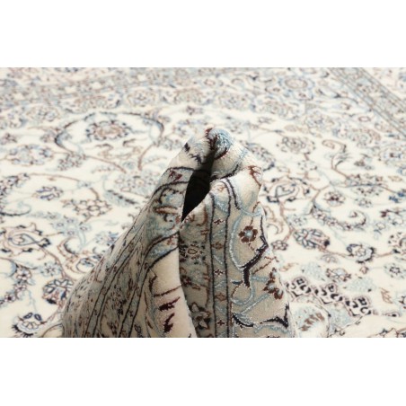 Tappeto Nain 9La Persia bianco azzurro 187x290