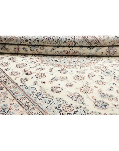 Tappeto Nain 9La Persia beige grigio 242x337