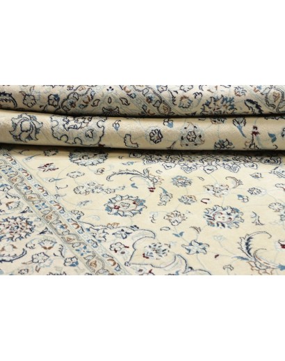 Tappeto Nain 9La Persia bianco 195x290