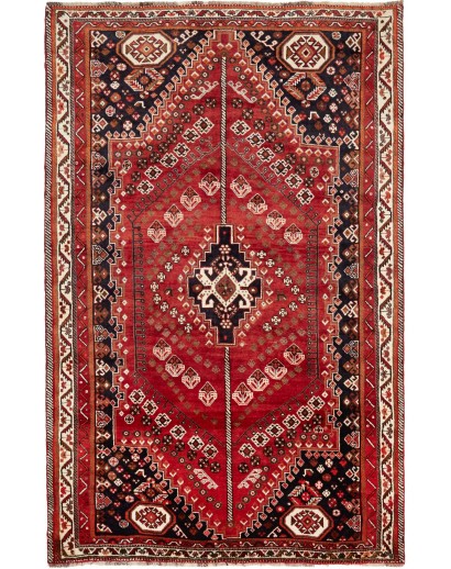 Tappeto Shiraz Persia marrone giallo 172x268
