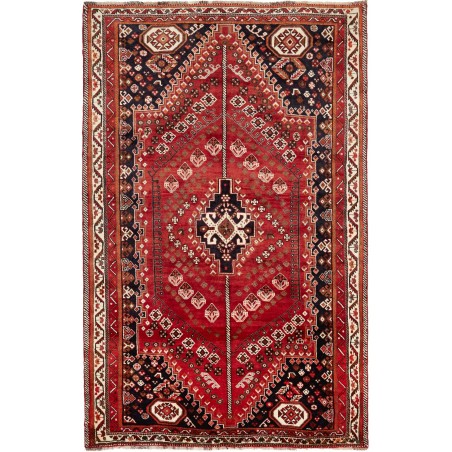 Tappeto Shiraz Persia marrone giallo 172x268