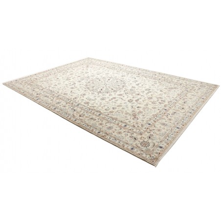 Tappeto Nain 9La Persia bianco 243x342