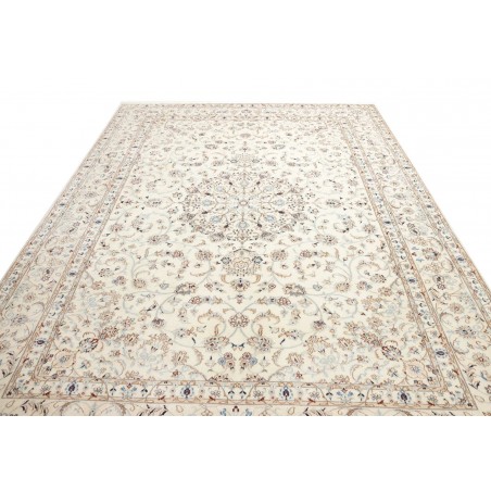 Tappeto Nain 9La Persia bianco 243x342