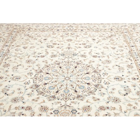 Tappeto Nain 9La Persia bianco 243x342
