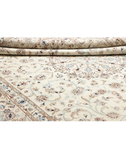 Tappeto Nain 9La Persia bianco 243x342