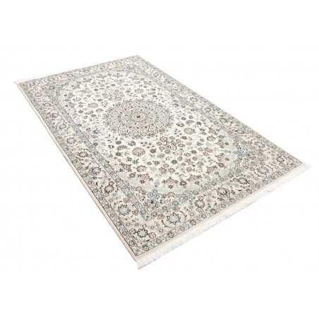 Tappeto Nain 9La Persia bianco grigio 133x223
