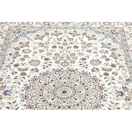 Tappeto Nain 9La Persia bianco grigio 133x223