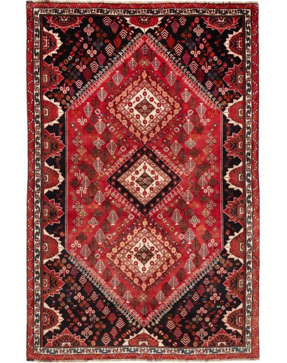 Tappeto Shiraz Persia marrone giallo 176x270