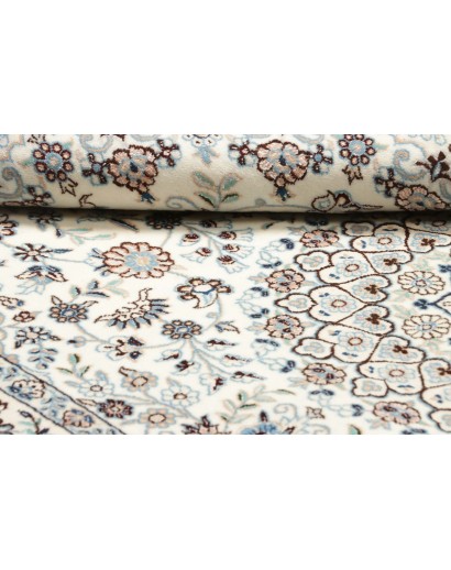 Tappeto Nain 9La Persia bianco grigio 133x223