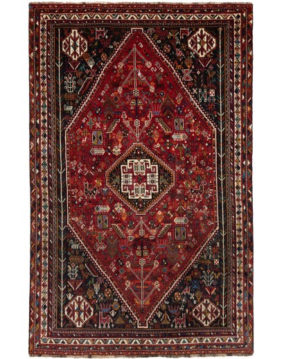 Tappeto Shiraz Persia grigio beige 174x274