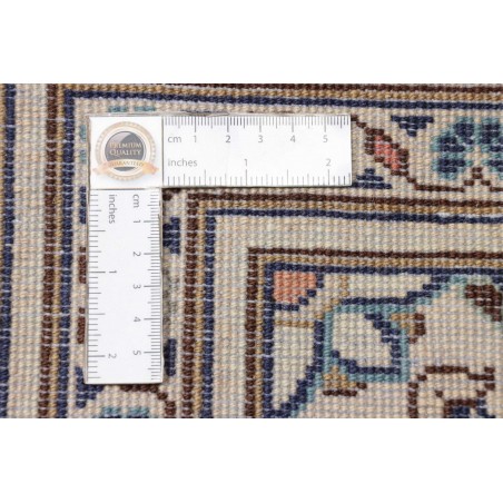 Tappeto Kashan Persia beige grigio 200x295