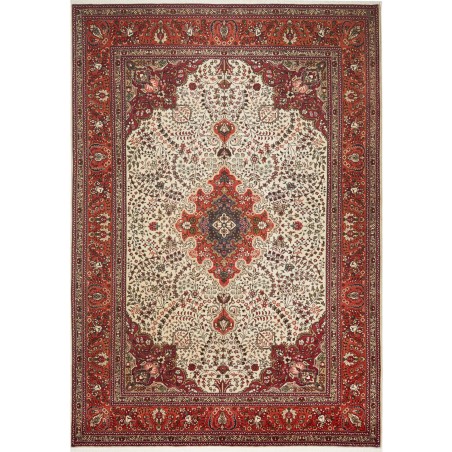Tappeto Tabriz Persia marrone 203x292