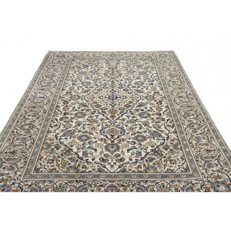 Tappeto Kashan Persia beige grigio 200x295