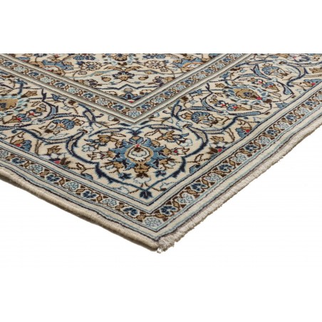 Tappeto Kashan Persia beige grigio 200x295