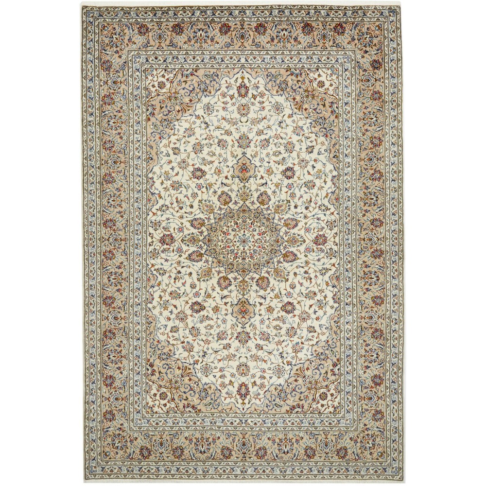 Tappeto Kashan Persia beige 203x300 Tappeto Kashan Persia beige 203x300